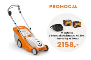 KOSIARKA AKUMULATOROWA RMA 239.1 SET Z 2xAK 30 s i ładowarką