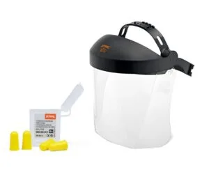 FUNCTION GSS PC, OSŁONA TWARZY + STOPERY, Z WIZJEREM Z TWORZYWA